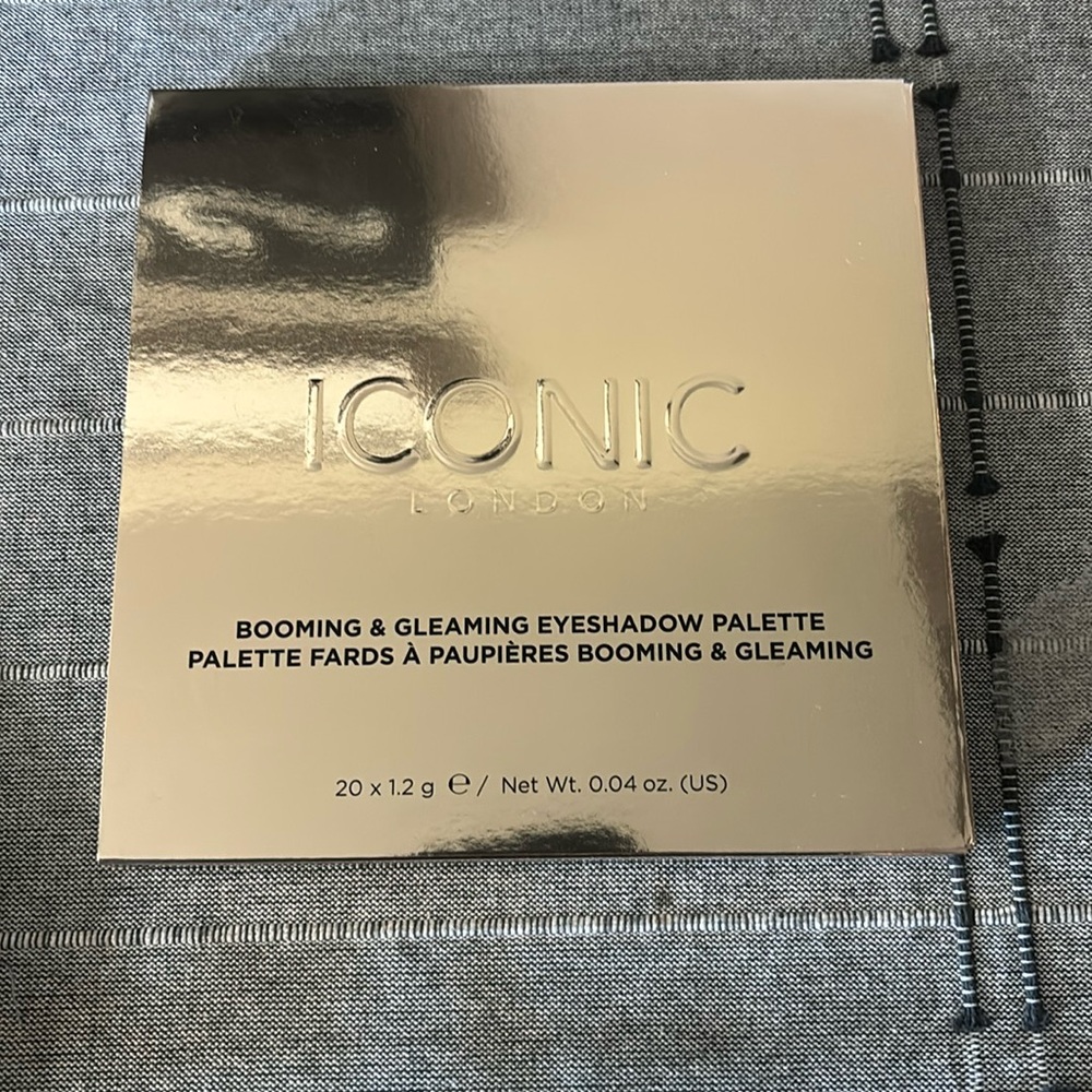 Iconic London booming and gleaming eyeshadow palette